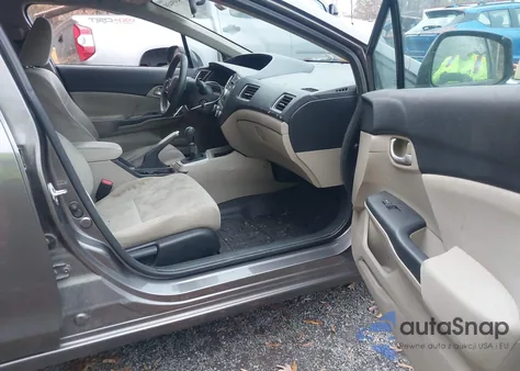 2013 Honda Civic Lx z USA, uszkodzony, nr VIN 19XFB2E59DE012763